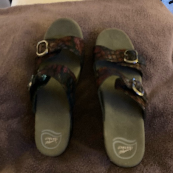 Dansko Multicolor Buckle Sandals - Picture 6 of 6